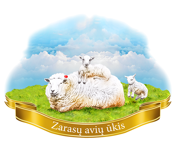 Zarasų avių ūkio logotipas